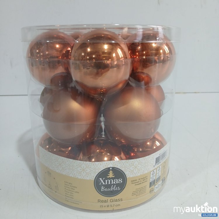 Artikel Nr. 939874 Artikel Nr. 939874: Xmas Bubbles Real Glass 15x ø5,7cm