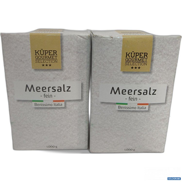 Artikel Nr. 950874: Küper Meersalz fein je 1000g