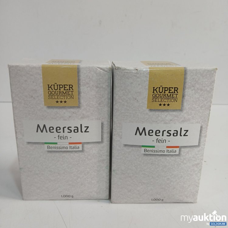 Artikel Nr. 950874: Küper Meersalz fein je 1000g