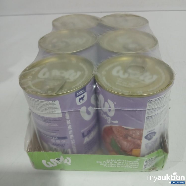 Artikel Nr. 952874: Wow Hundefutter Lamm 6x400g