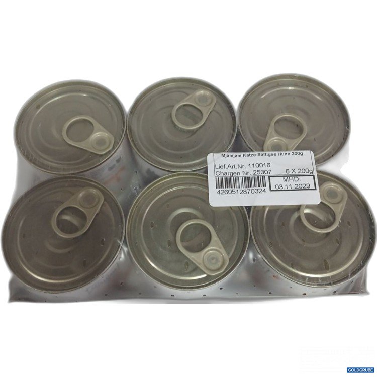 Artikel Nr. 973874 Artikel Nr. 973874: Majamjam Katze Saftiges Huhn 6x200 g
