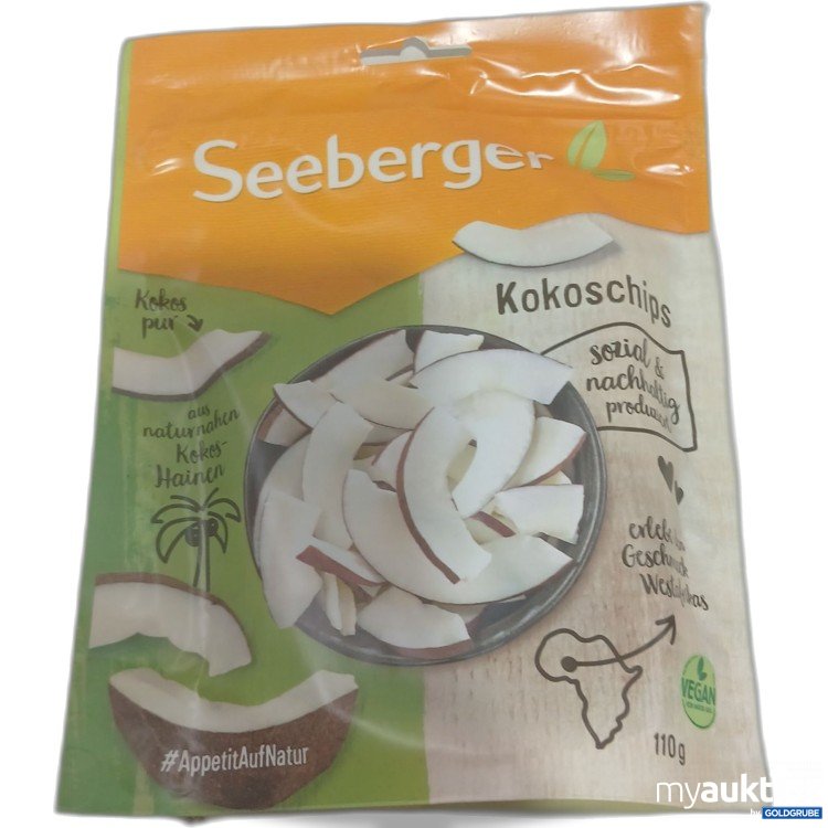 Artikel Nr. 997874 Artikel Nr. 997874: Seeberger Kokoschips 110g