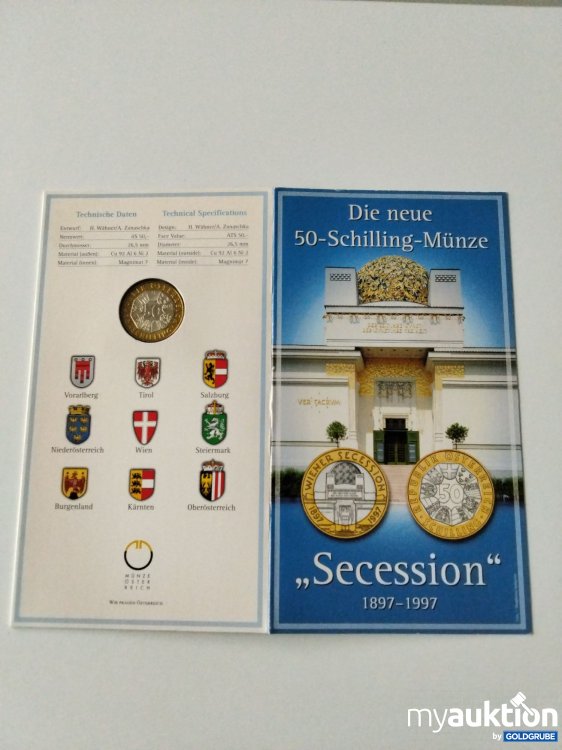 Artikel Nr. 396875 Artikel Nr. 396875: 50 Schilling Sammelmünze