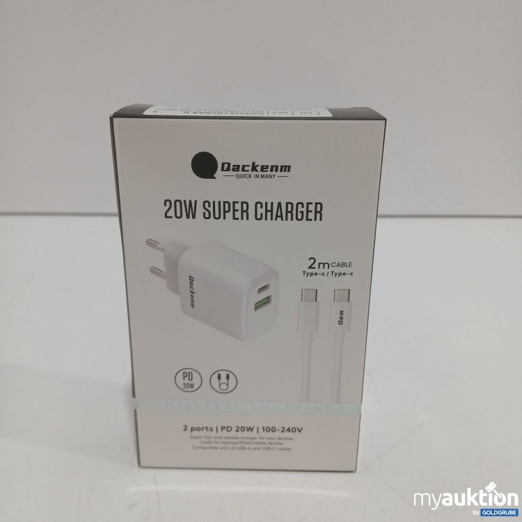 Artikel Nr. 813875 Artikel Nr. 813875: Qackenm 20W Super Charger