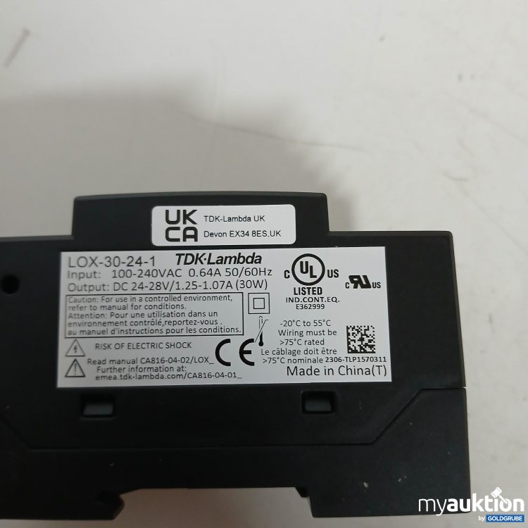 Artikel Nr. 824875: Loxone Stromversorgungseinheit 200143,200001,20002,