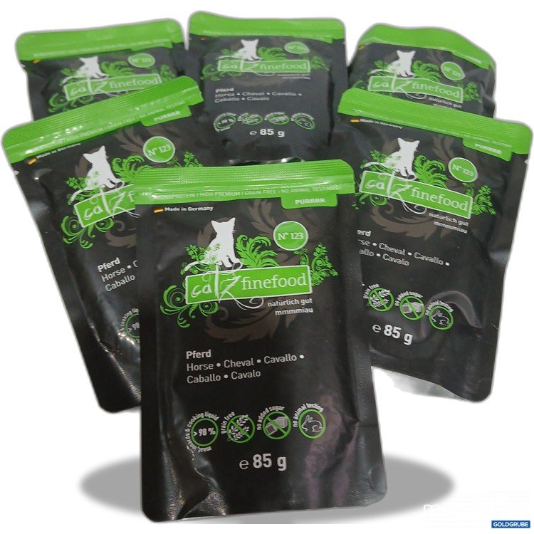 Artikel Nr. 889875: Catzfinefood Purrrr Pferd 85g 