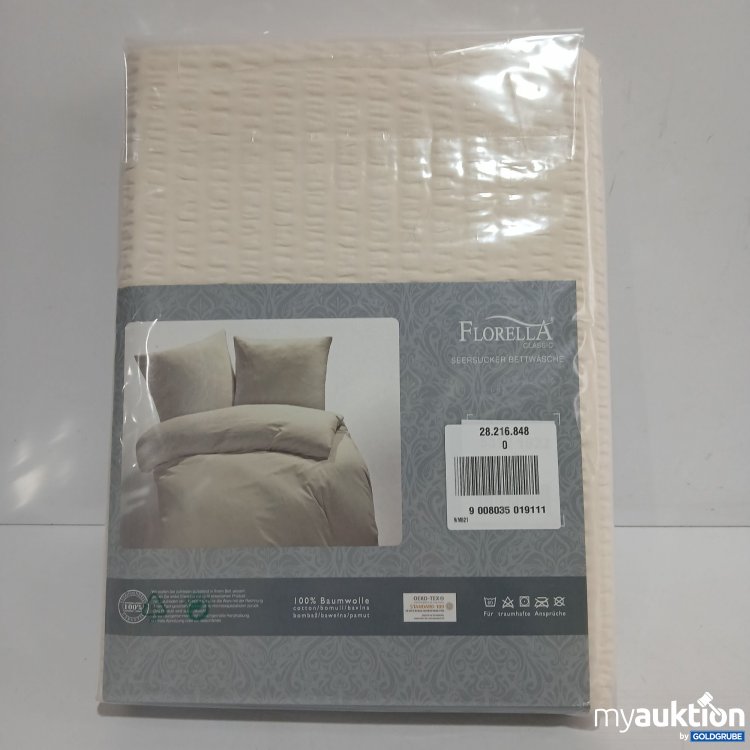 Artikel Nr. 902875: Florella Classic Seersucker Bettwäsche 200x200cm 2x70x90cm 