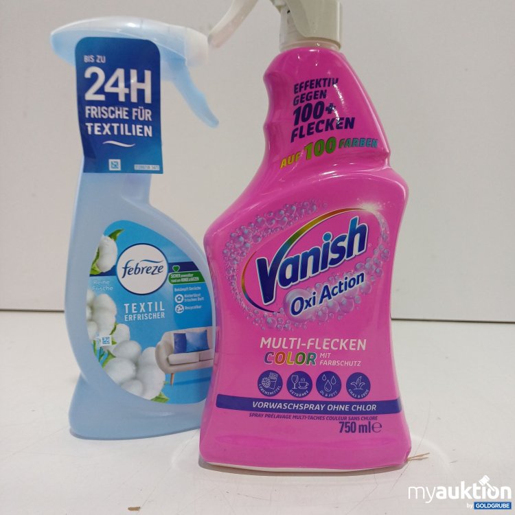 Artikel Nr. 938875 Artikel Nr. 938875: Vanish Wäsche und Febreze Textilspray