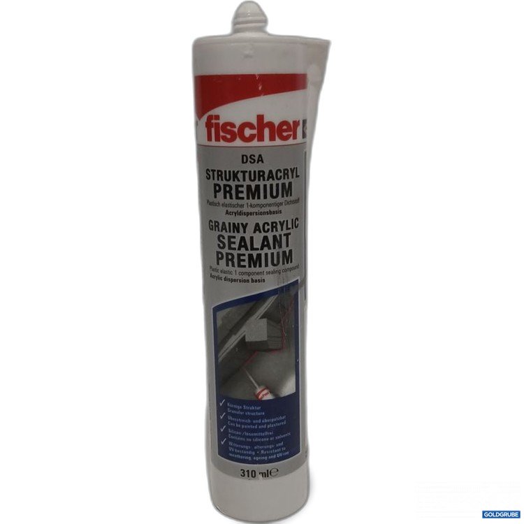 Artikel Nr. 963875 Artikel Nr. 963875: fischer DSA Strukturacryl Premium Dichtstoff 310ml