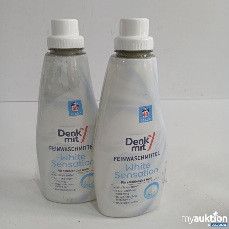 Artikel Nr. 977875: Denk mit Feinwaschmittel White Sensation je 1L