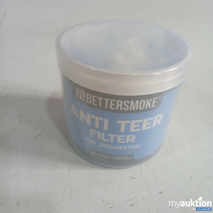 Artikel Nr. 992875: Bettersmoke Anti Teer Filter für Zigaretten 100Stk 