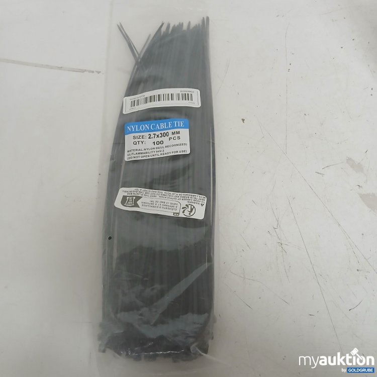 Artikel Nr. 397876: Nylon Cable Tie 2.7x300mm 100 Stück 