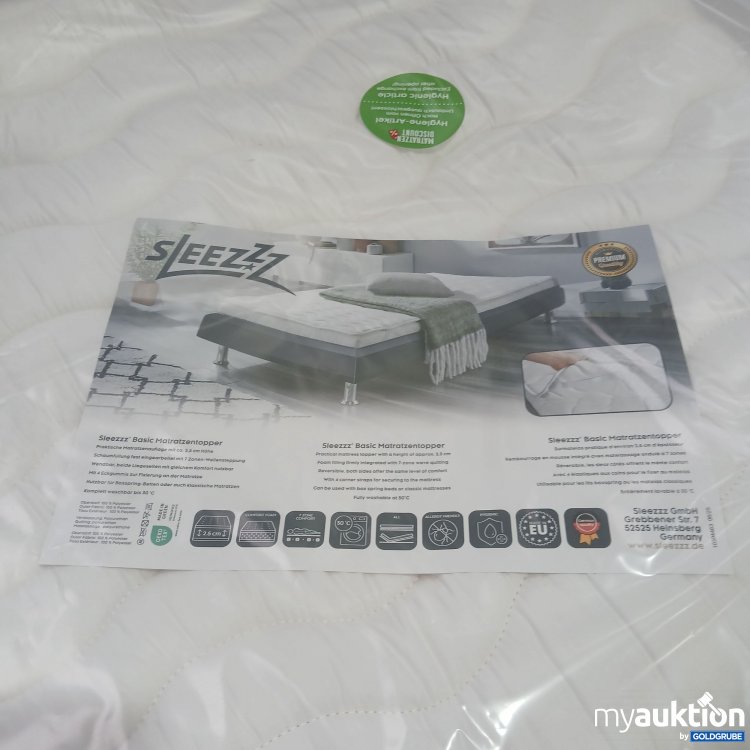 Artikel Nr. 444876 Artikel Nr. 444876: Sleezzz Basic Matratzentopper 140x200cm