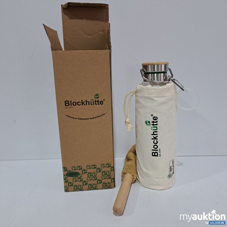 Artikel Nr. 811876 Artikel Nr. 811876: Blockhütte Edelstahl Isolierflasche