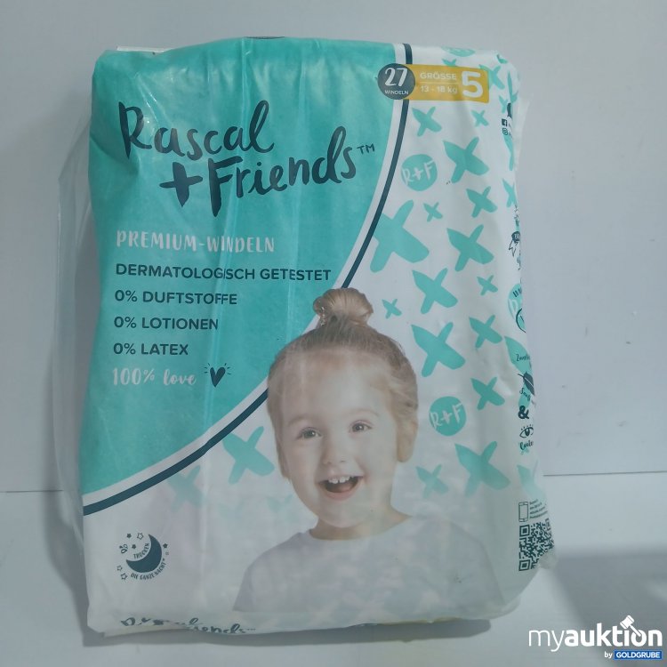 Artikel Nr. 840876 Artikel Nr. 840876: Rascal + Friends Premium Windeln 5 27Stk