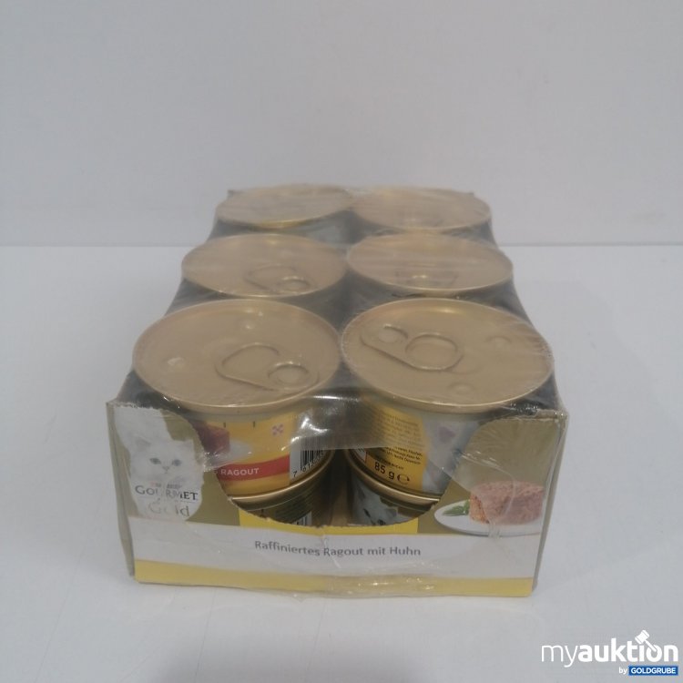 Artikel Nr. 851876: Gourmet Gold Katzenfutter Raffiniertes Ragout 12x85g