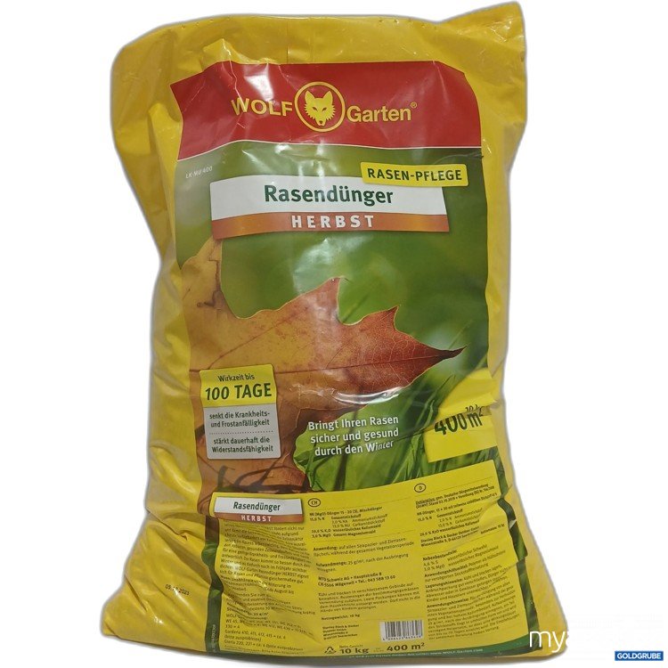 Artikel Nr. 971876: Wolfgarten Rasendünger 10kg Herbst 