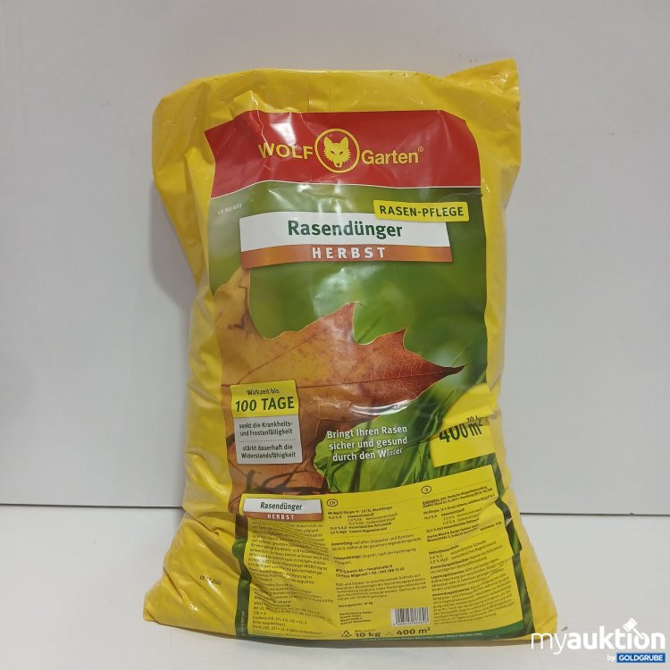Artikel Nr. 971876: Wolfgarten Rasendünger 10kg Herbst 