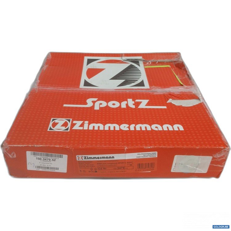 Artikel Nr. 992876 Artikel Nr. 992876: Sportz Zimmermann Bremsscheiben BMW 150.3479.52