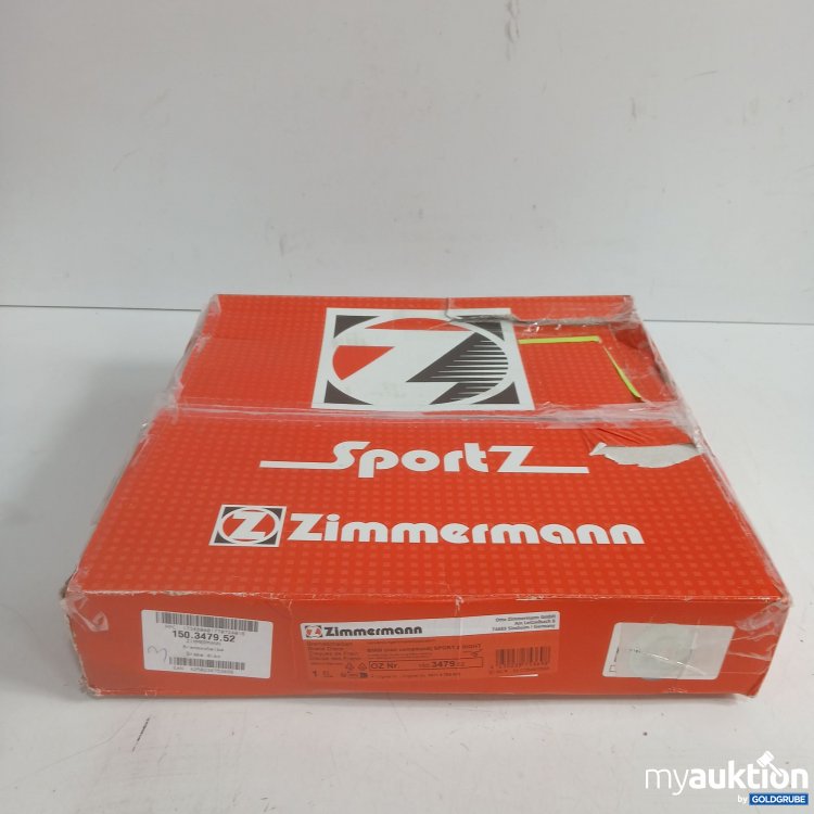 Artikel Nr. 992876 Artikel Nr. 992876: Sportz Zimmermann Bremsscheiben BMW 150.3479.52
