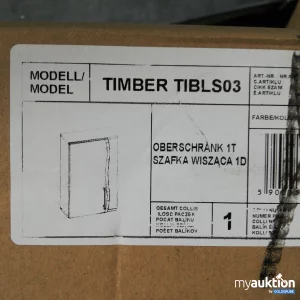 Auktion Timber TiblS03 Oberschrank Kosmos Grau