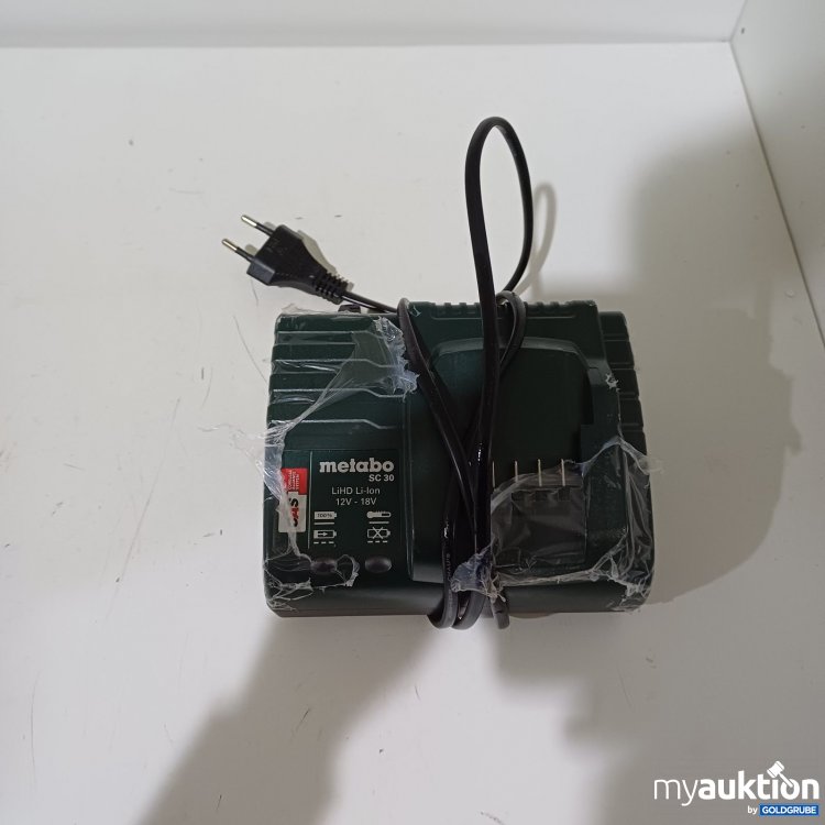 Artikel Nr. 447877 Artikel Nr. 447877: metabo SC 30 l iHD Li-Ion Ladegerät 12V - 18V