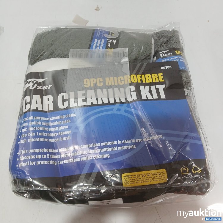 Artikel Nr. 467877 Artikel Nr. 467877: Pro User Microfibre Car Cleaning Kit 9tlg