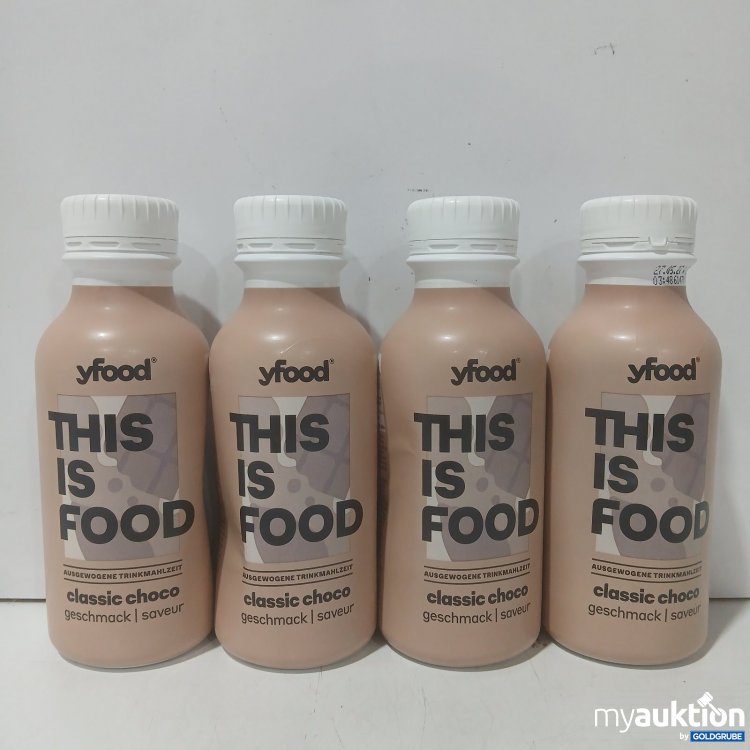 Artikel Nr. 471877: yfood Trinkmahlzeit classic choco 4 x 500ml