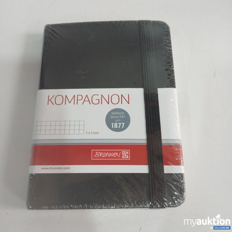 Artikel Nr. 861877: Brunnen Kompagnon Notizbuch kariert 