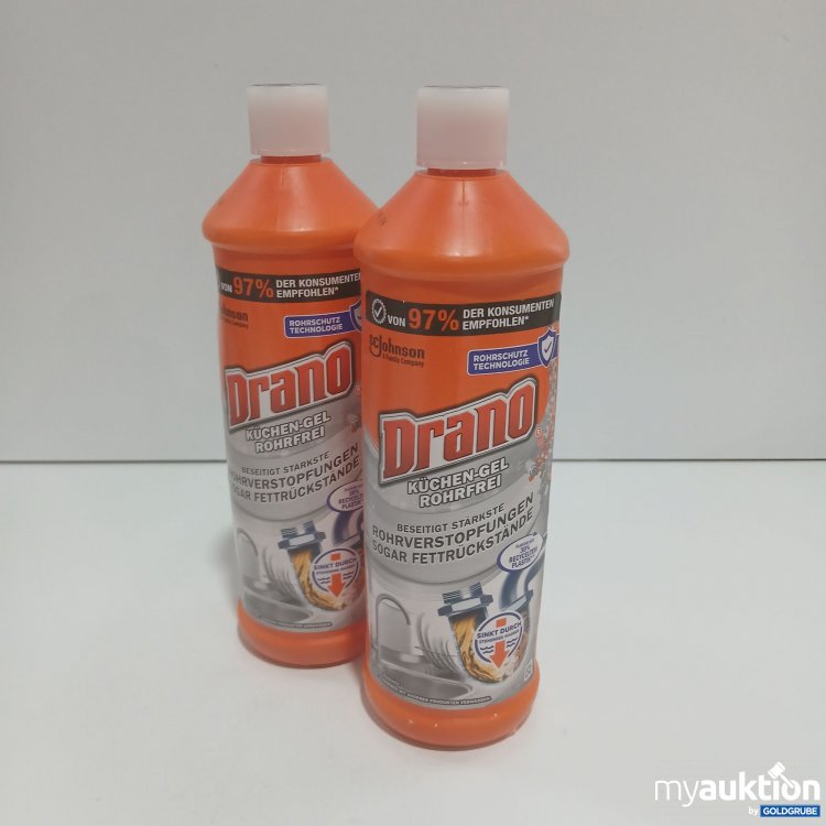 Artikel Nr. 865877: Drano Küchen-Gel Rohrfrei 2x1l