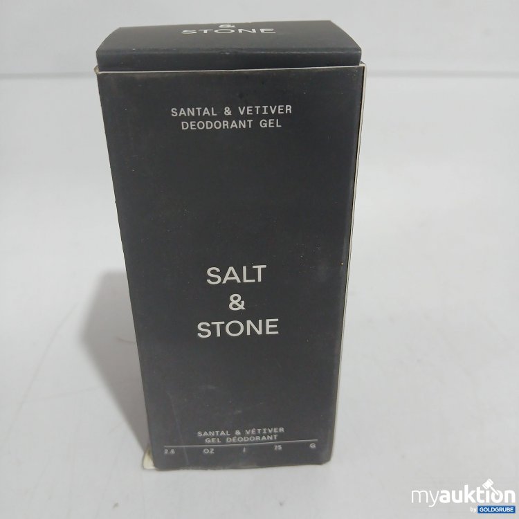 Artikel Nr. 885877: Santal & Vetiver Deodorant Gel Salt & Stone 75g