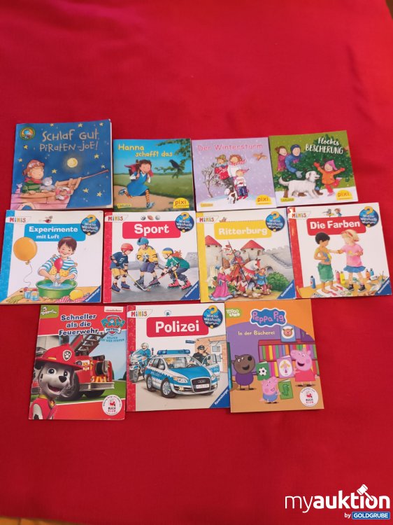 Artikel Nr. 906877 Artikel Nr. 906877: 11 Kinder (Pixi) Mini Kinder Bücher