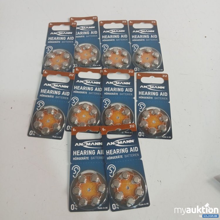 Artikel Nr. 919877: Ansmann Hearing Aid 312 10x6er