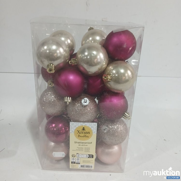 Artikel Nr. 939877 Artikel Nr. 939877: Xmas Bubbles Shatterproof 30x ø6cm