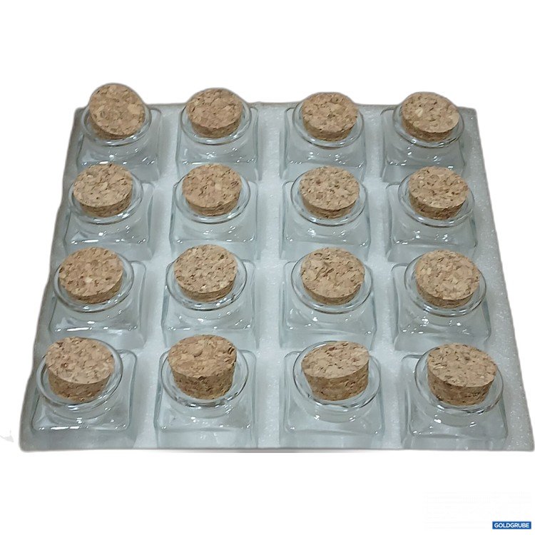 Artikel Nr. 961877: Glas-Fläschchen mit Korkverschluss 