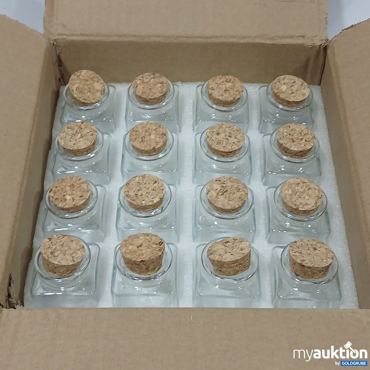 Artikel Nr. 961877: Glas-Fläschchen mit Korkverschluss 