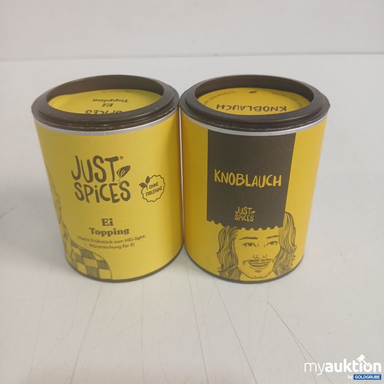 Artikel Nr. 984877 Artikel Nr. 984877: Just Spices Ei Topping 55g + Knoblauch 60g