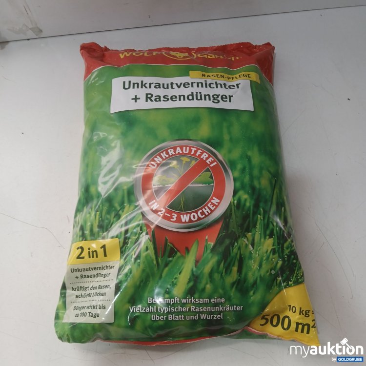 Artikel Nr. 995877 Artikel Nr. 995877: Wolf Garten Unkrautvernichter + Rasendünger 10kg