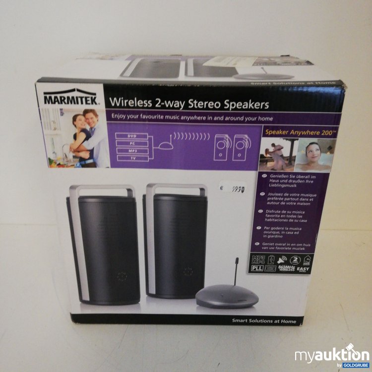 Artikel Nr. 325878 Artikel Nr. 325878: Marmitek Wireless 2 Way Stereo Speakers