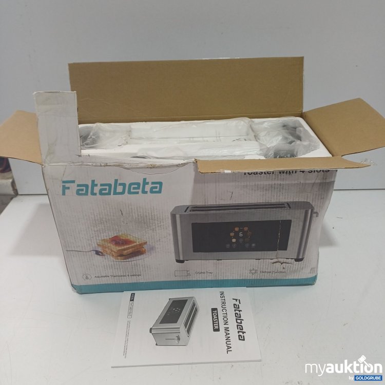 Artikel Nr. 446878 Artikel Nr. 446878: Fatabeta Toaster, Silber, THT-6015LC