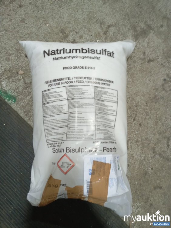 Artikel Nr. 465878 Artikel Nr. 465878: 1 Sack Natriumbisulfat 25 kg