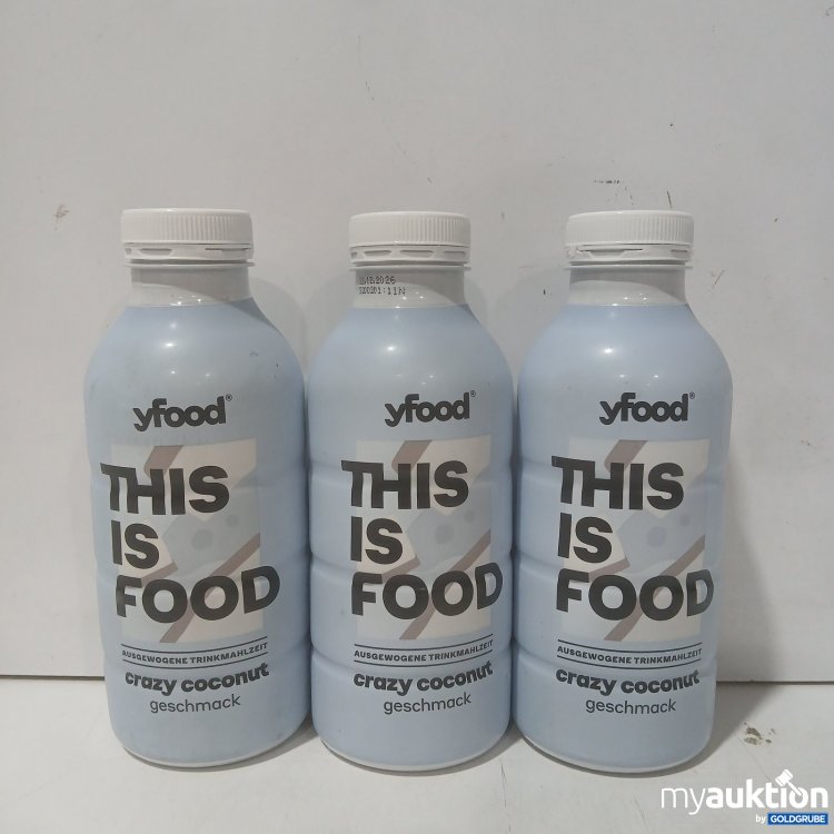 Artikel Nr. 471878: yfood Trinkmahlzeit crazy coconut 3 x 500ml
