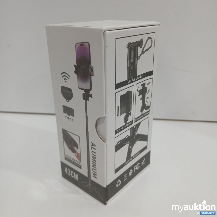 Artikel Nr. 523878: P15 Mini Grip Quadripod Aluminium 