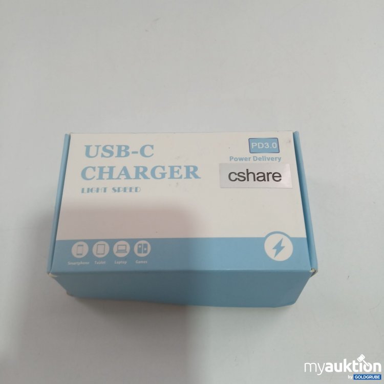 Artikel Nr. 826878 Artikel Nr. 826878: USB-C Charger Light Speed PD3.0