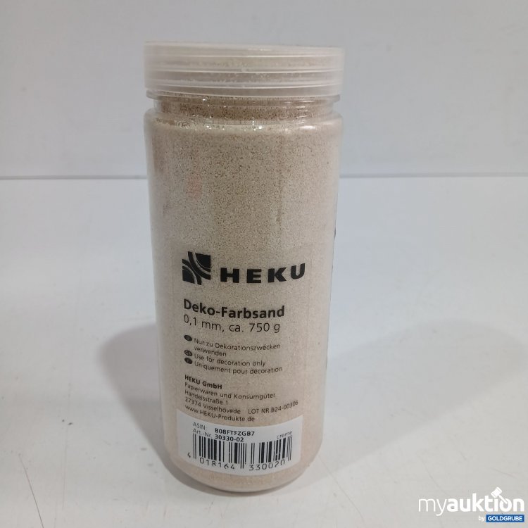 Artikel Nr. 920878: Heku Deko-Farbsand 0,1mm ca. 750g 