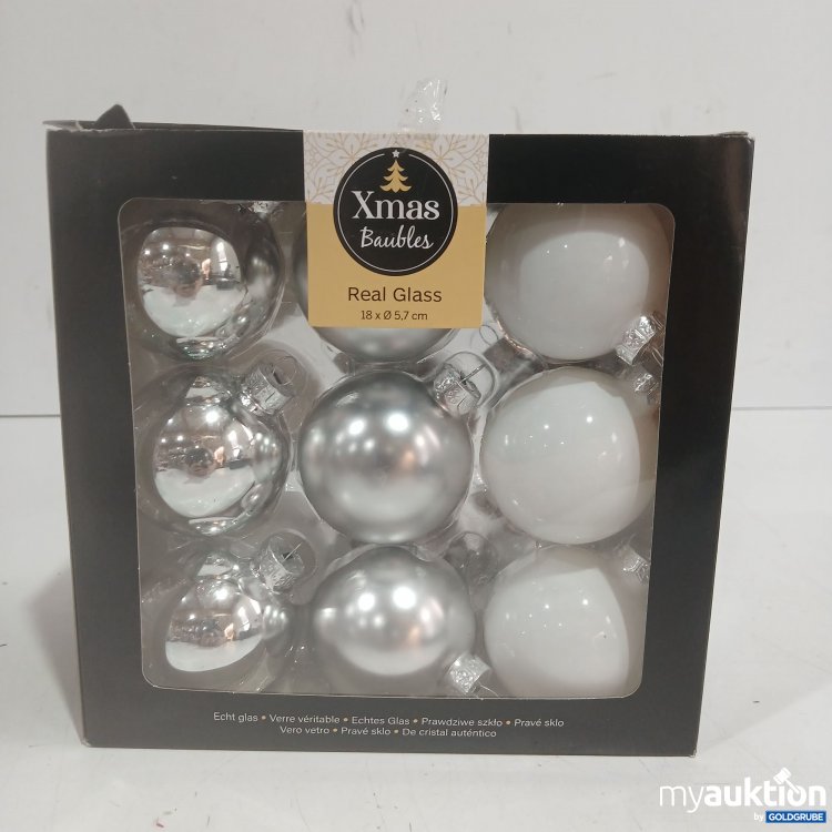 Artikel Nr. 939878 Artikel Nr. 939878: Xmas Real Glass 18x ø5,7cm