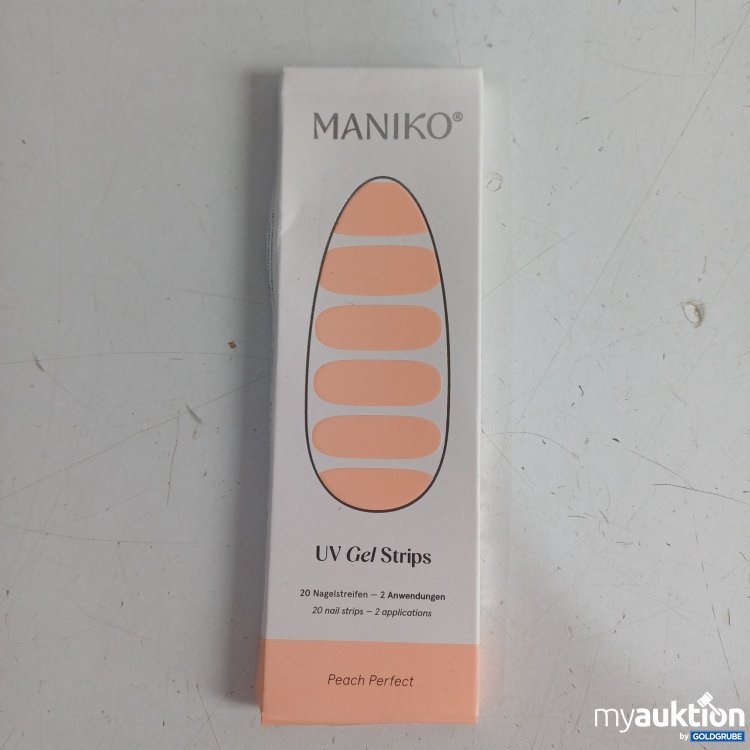 Artikel Nr. 981878 Artikel Nr. 981878: Maniko UV Gel Strips, Peach Perfect, 20 Nagelstreifen - 2 Anwendungen