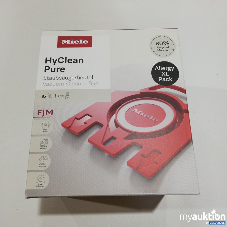 Artikel Nr. 380879 Artikel Nr. 380879: Miele Hyclean Pure Staubsauger Beutel XL