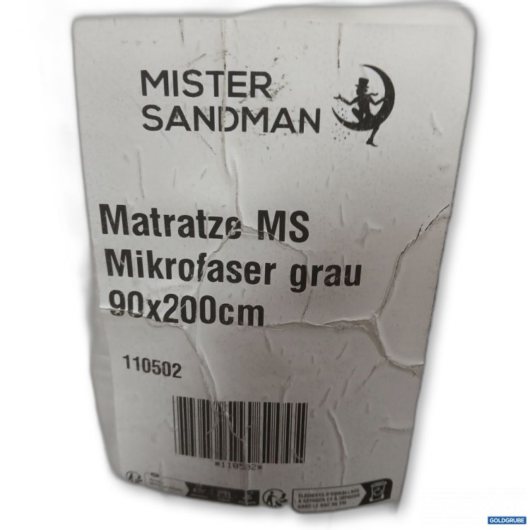 Artikel Nr. 441879: MISTER SANDMAN Matratze MS Mikrofaser grau 90x200 cm