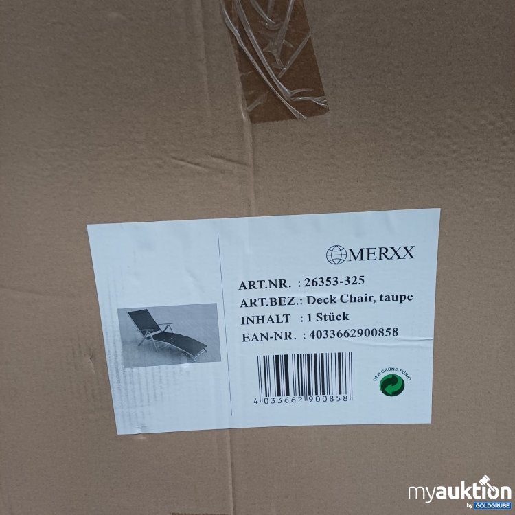 Artikel Nr. 463879: Merxx Deck Chair taupe